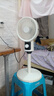 格力博家用電風(fēng)扇靜音落地循環(huán)扇臥室空調(diào)扇小型臺式制冷直流一級能 扁頭機(jī)械自動搖頭-白 曬單實拍圖