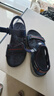 斯凱奇（Skechers）七夕禮物涼鞋男士夏季休閑鞋軟底外穿透氣運動(dòng)涼拖鞋237286 曬單實(shí)拍圖