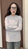 MJ STYLE圓領(lǐng)純棉長(zhǎng)袖T恤女2025秋季新款可愛(ài)風(fēng)日系慵懶通勤百搭休閑上衣 曬單實(shí)拍圖
