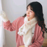 677888【禮盒裝】圍巾女秋冬手套兩件套保暖冬款送學(xué)生圍脖生日禮物韓版 曬單實(shí)拍圖