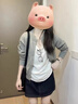 唐菓蜜新款連衣裙女2025秋冬女裝韓系時(shí)尚減齡小個(gè)子氣質(zhì)純欲風(fēng)套裝裙子 灰色開(kāi)衫+內搭+裙子 M 曬單實(shí)拍圖