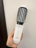 麥歌利電動(dòng)卷發(fā)棒無(wú)線(xiàn)直發(fā)梳便攜迷你負離子不傷發(fā)電梳子劉海內扣高顱頂直發(fā)器居家旅行卷發(fā)梳七夕節禮物 陶瓷白 43mm 曬單實(shí)拍圖