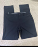 斐樂(lè )（FILA）官方男士梭織長(cháng)褲2025夏簡(jiǎn)約基礎高爾夫運動(dòng)直口褲 深黑-BK L L 175/84A 曬單實(shí)拍圖