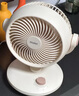 海爾（Haier）空氣循環(huán)扇家用輕音電風(fēng)扇渦輪對流換氣桌面臺式小風(fēng)扇空調伴侶大風(fēng)量搖頭節能臺扇電扇HFX-J2050A 曬單實(shí)拍圖