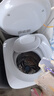 美的（Midea）迷你洗衣機 MB30VH36E 3KG嬰兒小型兒童內衣洗衣機 全自動(dòng)波輪 高溫煮洗 除菌除螨宿舍 以舊換新 曬單實(shí)拍圖