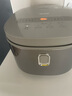 美的（Midea）電飯煲 0涂層電飯鍋4升 316L不銹鋼內膽3-4人家用多功能無(wú)涂層微壓智能預約MB-RE476S 曬單實(shí)拍圖