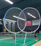 李寧（LI-NING）羽毛球拍雷霆小鋼炮超輕白色全碳素進(jìn)攻型單拍5U已拉線AYPT311-5 曬單實(shí)拍圖
