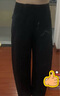 優(yōu)衣庫女裝針織廓形長(cháng)褲/彎刀鐮刀褲子25秋冬新款483722 483722/69藏青色 M 曬單實(shí)拍圖