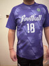 天墉城足球服套裝男定制運動(dòng)訓練服女學(xué)生短袖比賽隊服成人兒童競技球衣 GY-9154紫色 XL 曬單實(shí)拍圖