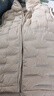 雅鹿輕薄羽絨服女馬甲內膽春季時(shí)尚立領(lǐng)百搭保暖可疊穿坎肩背心短外套 米白 L 建議105-115斤 曬單實(shí)拍圖