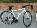 喜德盛（xds）公路自行車(chē)RC200入門(mén)休閑14速變速鋁合金車(chē)架公路車(chē) 25款-白/灰 510mm 曬單實(shí)拍圖