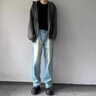 OEMG  雙拉鏈針織開(kāi)衫毛衣男士秋季款潮牌高街慵懶風(fēng)上衣連帽百搭外套 深灰色 XL [建議110-130斤] 曬單實(shí)拍圖