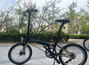 大行（DAHON）20寸8速男女折疊車(chē)P8青春版KAC081消光黑 曬單實(shí)拍圖