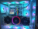 瓦爾基里（VALKYRIE）B360-GT-W VK 一體式CPU水冷散熱器 3.95吋IPS液晶屏 多平臺支持 ARGB光效 一線通風扇 曬單實拍圖