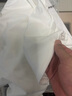 頂峰保羅（Dingfengbaoluo）日系純色純棉短袖t恤男士夏季基礎款寬松打底內搭DF230白3XL 曬單實(shí)拍圖