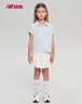 NEW BALANCE4-14歲女童夏季百褶校園風(fēng)T恤短裙套裝 曬單實(shí)拍圖