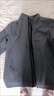 羅蒙（ROMON）春秋新款外套男立領(lǐng)上衣服商務(wù)休閑戶外茄克百搭寬松運(yùn)動(dòng)夾克無帽 灰色春秋款 XL 曬單實(shí)拍圖