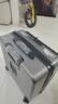 VCC行李箱18寸小型登機箱前開(kāi)蓋箱出差箱男輕便旅行箱密碼拉桿箱女 灰色 20英寸 【順豐速發(fā)】 曬單實(shí)拍圖