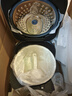 美的（Midea）花瓣IH電飯煲3-4-5人0釜抗菌青瓷鼎釜多功能家用智能電飯鍋蒸煮一體煮粥雜糧飯4升大容量口感可調(diào) 4L 【全域0氟更健康】25年新款 曬單實(shí)拍圖