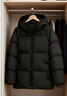 森馬（Semir）羽絨服女冬90絨子短款三防花苞帽25高蓬防風(fēng)連帽外套109725113028 曬單實拍圖