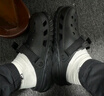 卡駱馳（crocs）蝸輪Clog男女沙灘鞋涼拖鞋208776 208776-001  43.5 （43.5-44）  曬單實(shí)拍圖