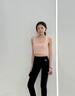 VOJ運動(dòng)內衣女高強度健身跑步防震瑜伽服一體美背交叉式背心文胸 粉色文胸 【固定杯】 M 【推薦體重105-115斤】 曬單實(shí)拍圖