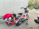 固滿德電動(dòng)車輪胎半熱熔胎耐磨6層級(jí)14*2.5(60/100-10)【免費(fèi)上門安裝】 曬單實(shí)拍圖