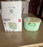 babycare嬰兒奶粉盒寶寶奶粉便攜盒大容量恐龍輔食儲存盒 安波綠380ml 曬單實(shí)拍圖