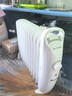 卡帝亞（KADEER）油汀取暖器家用省電電熱油丁小型迷你電暖器全屋速熱電熱器加寬防燙電暖氣片辦公室烤火爐 白色11片 曬單實拍圖
