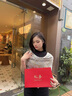 絲界重磅真絲絲巾女100%桑蠶絲大方巾時(shí)尚印花披肩禮盒裝教師節(jié)禮物 曬單實(shí)拍圖