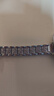 臣頌（CHENSONG）2025新款滿(mǎn)天星 適用華為watch fit3/fit4/4Pro手表表帶 滿(mǎn)鉆款腕帶高級感女生金屬表鏈 銀色 曬單實(shí)拍圖