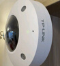 普聯(lián)（TP-LINK）全景魚眼智能攝像頭poe網(wǎng)線供電 家用監(jiān)控器360度帶夜視 手機(jī)遠(yuǎn)程可對(duì)話吸頂室內(nèi)無(wú)線安防 IPC55AE 曬單實(shí)拍圖