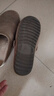 回力厚底勃肯鞋女2025秋冬新款加絨包頭半拖鞋一腳蹬休閑外穿棉拖鞋女 淺棕色【2.5cm輕便軟底】 40 曬單實(shí)拍圖