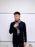 JEEP圍巾男士冬季高檔款jeep圍脖保暖護(hù)頸男生日禮物父親含羊毛防風(fēng)寒 黑灰色【格子簡約大氣】 曬單實(shí)拍圖