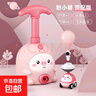 小豬空氣動力車發(fā)射臺滑行氣球飛天同款網(wǎng)紅益智玩具男孩女孩 粉色小豬【2小車＋6氣球+飛天】 曬單實拍圖