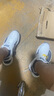 EaerGce品牌休閑鞋男透氣運動(dòng)鞋軟底防滑男鞋跑步鞋阿甘鞋子男百搭旅游鞋 白蘭 42 曬單實(shí)拍圖