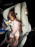 貝倍適兒童安全座椅汽車通用0-4-12歲寶寶嬰兒旋轉(zhuǎn)車載isofix便攜坐椅 尊享灰（硬接口+上拉帶+側(cè)防） 曬單實拍圖
