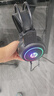 惠普（HP）H100游戲耳機(jī)頭戴式耳麥帶麥克風(fēng)電競(jìng)網(wǎng)吧有線耳機(jī)游戲吃雞三角洲行動(dòng)聽(tīng)聲辨位 3.5mm+USB黑 曬單實(shí)拍圖
