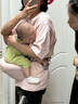 ERGObaby美國二狗原裝進(jìn)口嬰兒腰凳Alta嬰兒坐墊式2合1寶寶透氣款背帶腰凳 Alta腰凳透氣款-粉紅石英 曬單實(shí)拍圖