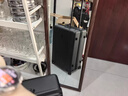 地平線8號(hào)（LEVEL8）行李箱密碼拉桿箱男女托運(yùn)大容量萬(wàn)向輪學(xué)生旅行者PC箱 24英寸黑 曬單實(shí)拍圖