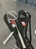 匹克匹克羽毛球拍全碳素中桿超輕4U耐打防斷線(xiàn)學(xué)生成人專(zhuān)業(yè)訓練比賽 白金+黑金【碳纖維】雙拍 26磅【業(yè)余中級】 曬單實(shí)拍圖