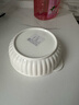 WELLMEET蒸蛋碗蒸蛋羹專(zhuān)用蒸碗水蒸蛋湯碗雙耳陶瓷家用蒸飯空氣炸鍋烤碗盤(pán) 1個(gè)裝-牛奶白-7.5寸 曬單實(shí)拍圖