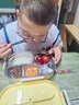 雙槍?zhuān)⊿uncha）鈦健康飯盒小學(xué)生上班族可微波爐比316好不銹鋼餐盒1.5L配保溫袋 曬單實(shí)拍圖