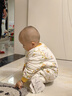 baby friend嬰兒睡袋秋冬季恒溫竹棉寶寶連體睡衣兒童防踢被子 麋鹿仙蹤 80碼 曬單實(shí)拍圖