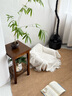 小匠材實(shí)木中式花臺(tái)陽(yáng)臺(tái)架子中古風(fēng)置物架落地式裝飾擺件客廳多層花架子 曬單實(shí)拍圖