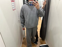 優(yōu)衣庫合作款男裝女裝寬松衛衣長(cháng)袖運動(dòng)衫休閑上衣秋冬新款481040 05 天灰色 XL /180/108B 曬單實(shí)拍圖