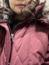 皮爾卡丹（pierre cardin）安哥拉紅中長款羽絨服女2024冬季新款90白鴨絨外套大衣時(shí)尚保暖 米白色 L 125-140 曬單實(shí)拍圖