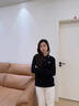 茵蓁黑色大碼POLO衫定制印logo主管工裝加大加肥長(cháng)袖T恤廠(chǎng)房工作服秋 【定制請聯(lián)系客服】 8XL 曬單實(shí)拍圖