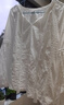 森馬（Semir）長(zhǎng)袖襯衫女流蘇刺繡波西米亞風(fēng)2025秋白色寬松袖襯衣10A525105001 曬單實(shí)拍圖