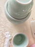 溫酒器家用陶瓷溫酒壺二兩黃酒燙酒壺老式半斤暖熱酒具青花白酒杯 陶瓷溫酒器【梅子青款】 曬單實(shí)拍圖